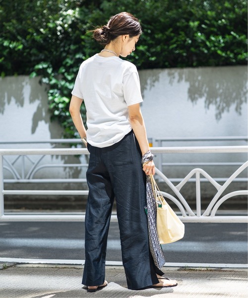 VERMEIL par iena NALYA麻ストレッチパンツ セール】NALYA麻ストレッチパンツ◇（その他パンツ）｜VERMEIL