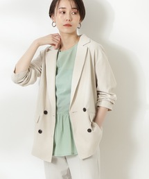 N.(N. Natural Beauty Basic) | ◆麻混テーラードジャケット(テーラードジャケット)
