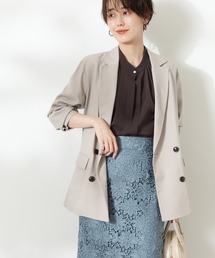 N.（N. Natural Beauty Basic） | ◆麻混テーラードジャケット(テーラードジャケット)