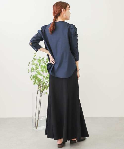 SENSE OF PLACE by URBAN RESEARCH（センスオブプレイスバイアーバンリサーチ）の「スウェットマーメイドスカート（スカート・レディース・アイボリー/ブラック/グレー・ONE）」の22枚目の写真