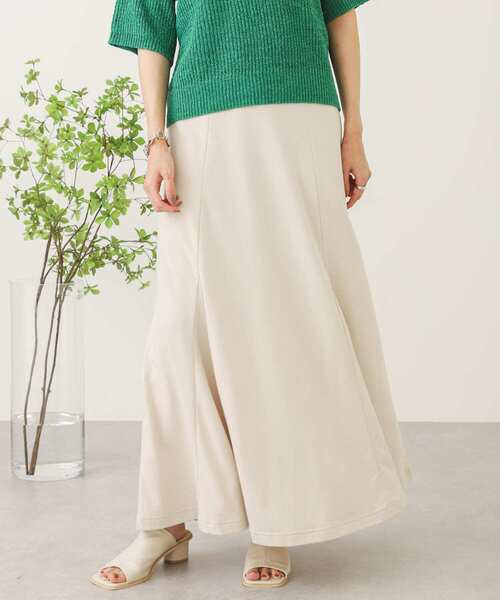 SENSE OF PLACE by URBAN RESEARCH（センスオブプレイスバイアーバンリサーチ）の「スウェットマーメイドスカート（スカート・レディース・アイボリー/ブラック/グレー・ONE）」の20枚目の写真