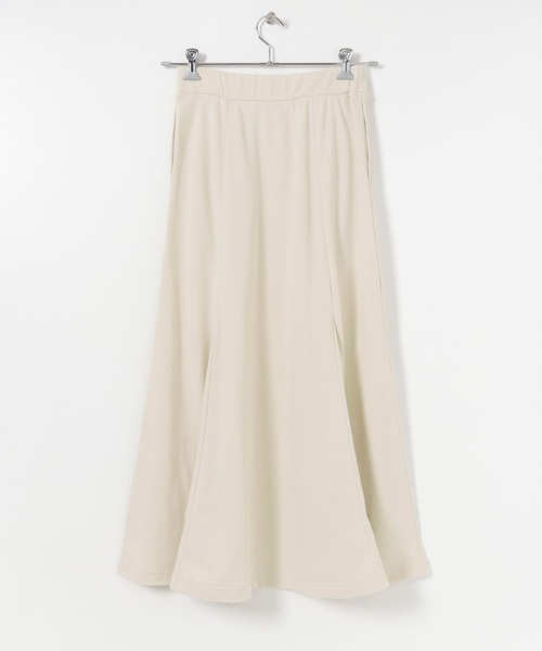 SENSE OF PLACE by URBAN RESEARCH（センスオブプレイスバイアーバンリサーチ）の「スウェットマーメイドスカート（スカート・レディース・アイボリー/ブラック/グレー・ONE）」の5枚目の写真