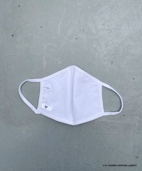 FIG&VIPER（フィグアンドバイパー）の「Kuromiフェイスマスク（マスク・レディース・ホワイト/ブラック・FREE）」の4枚目の写真