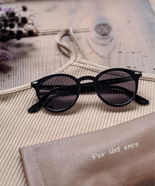Per sist ence（パーシエンス）の「Per sist ence/パーシエンス 　ボストンサングラス （ケース・眼鏡クリーナー付）（サングラス・レディース・A/B/C/D/E/F/G/H/I/J・FREE）」の6枚目の写真
