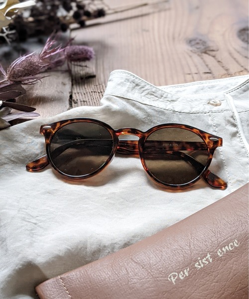 Per sist ence（パーシエンス）の「Per sist ence/パーシエンス 　ボストンサングラス （ケース・眼鏡クリーナー付）（サングラス・レディース・A/B/C/D/E/F/G/H/I/J・FREE）」の15枚目の写真