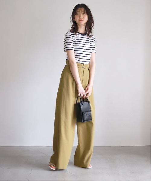SLOBE IENA(スローブイエナ)の「【PETIT BATEAU/プチバトー】ボーダーTシャツ【洗濯機洗い可】◆(Tシャツ/カットソー・レディース・ネイビー/ブルー・FREE)」の3枚目の写真
