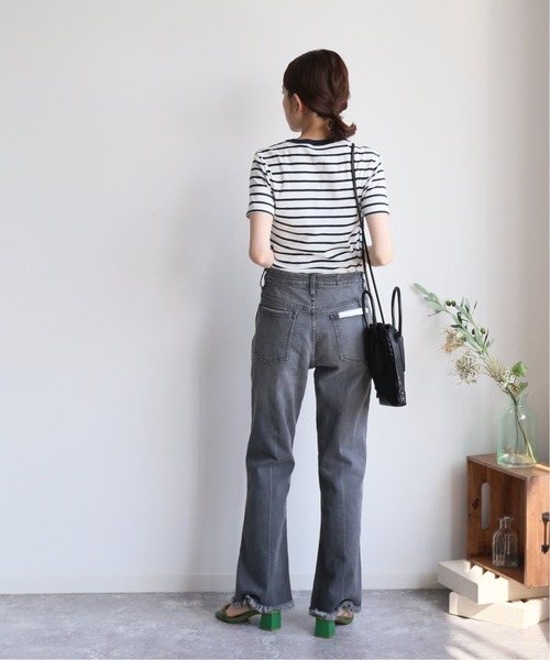 SLOBE IENA(スローブイエナ)の「【PETIT BATEAU/プチバトー】ボーダーTシャツ【洗濯機洗い可】◆(Tシャツ/カットソー・レディース・ネイビー/ブルー・FREE)」の8枚目の写真