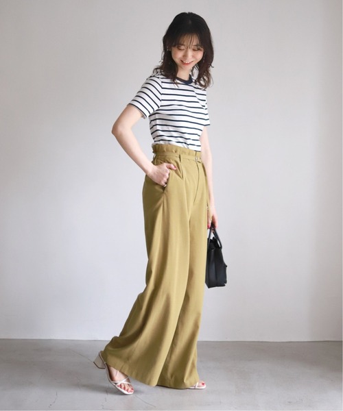 SLOBE IENA(スローブイエナ)の「【PETIT BATEAU/プチバトー】ボーダーTシャツ【洗濯機洗い可】◆(Tシャツ/カットソー・レディース・ネイビー/ブルー・FREE)」の14枚目の写真