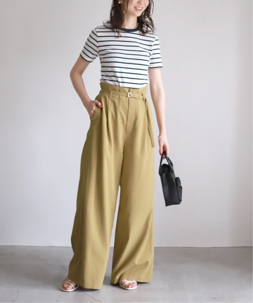 SLOBE IENA(スローブイエナ)の「【PETIT BATEAU/プチバトー】ボーダーTシャツ【洗濯機洗い可】◆(Tシャツ/カットソー・レディース・ネイビー/ブルー・FREE)」の17枚目の写真