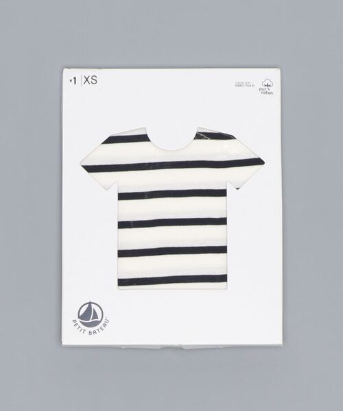SLOBE IENA(スローブイエナ)の「【PETIT BATEAU/プチバトー】ボーダーTシャツ【洗濯機洗い可】◆(Tシャツ/カットソー・レディース・ネイビー/ブルー・FREE)」の21枚目の写真