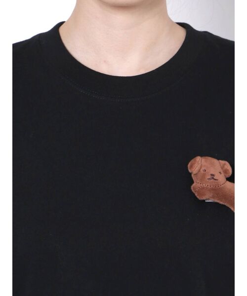 merry jenny（メリージェニー）の「スナッフィーT（Tシャツ/カットソー・レディース・オフホワイト/ブラック/ベージュ・FREE）」の8枚目の写真