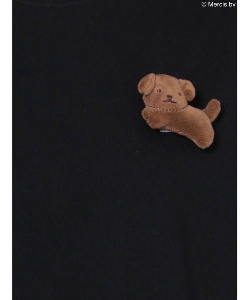 merry jenny（メリージェニー）の「スナッフィーT（Tシャツ/カットソー・レディース・オフホワイト/ブラック/ベージュ・FREE）」の20枚目の写真