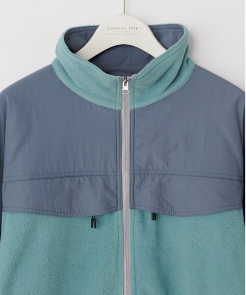 CIAOPANIC TYPY（チャオパニックティピー）の「【Ares / アース】フィールドフリースジャケット（その他アウター・メンズ・スカイブルー/ベージュ・ONE SIZE）」の18枚目の写真
