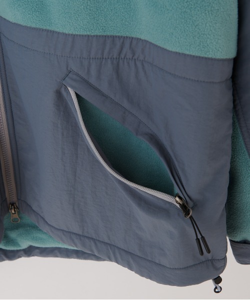 CIAOPANIC TYPY（チャオパニックティピー）の「【Ares / アース】フィールドフリースジャケット（その他アウター・メンズ・スカイブルー/ベージュ・ONE SIZE）」の20枚目の写真