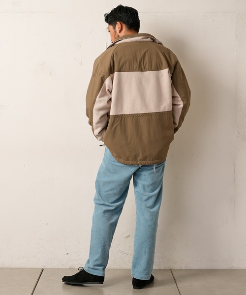 CIAOPANIC TYPY（チャオパニックティピー）の「【Ares / アース】フィールドフリースジャケット（その他アウター・メンズ・スカイブルー/ベージュ・ONE SIZE）」の9枚目の写真