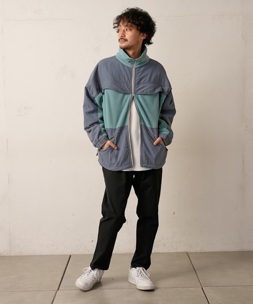 CIAOPANIC TYPY（チャオパニックティピー）の「【Ares / アース】フィールドフリースジャケット（その他アウター・メンズ・スカイブルー/ベージュ・ONE SIZE）」の15枚目の写真