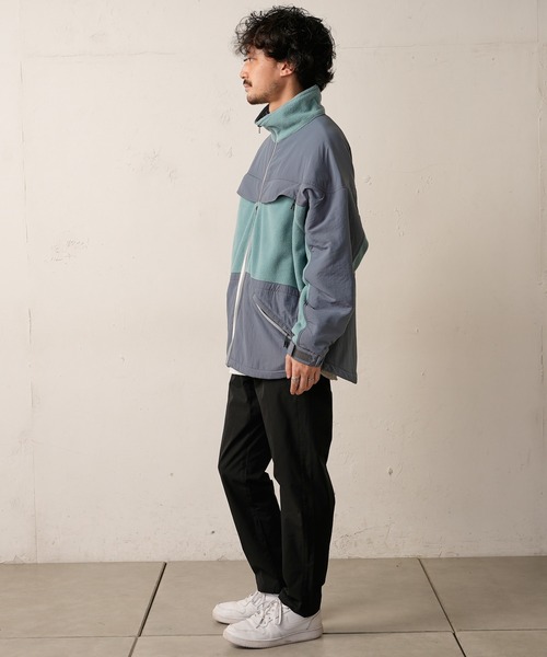 CIAOPANIC TYPY（チャオパニックティピー）の「【Ares / アース】フィールドフリースジャケット（その他アウター・メンズ・スカイブルー/ベージュ・ONE SIZE）」の16枚目の写真