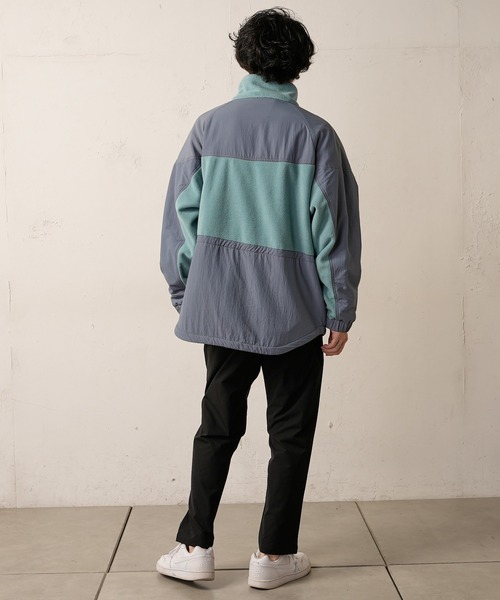 CIAOPANIC TYPY（チャオパニックティピー）の「【Ares / アース】フィールドフリースジャケット（その他アウター・メンズ・スカイブルー/ベージュ・ONE SIZE）」の17枚目の写真