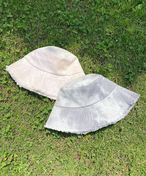 PairPair（ペアペア）の「タイダイバケットハット（ハット・レディース・グレー/ピンク・FREE）」の6枚目の写真