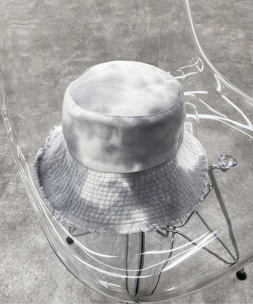 PairPair（ペアペア）の「タイダイバケットハット（ハット・レディース・グレー/ピンク・FREE）」の4枚目の写真