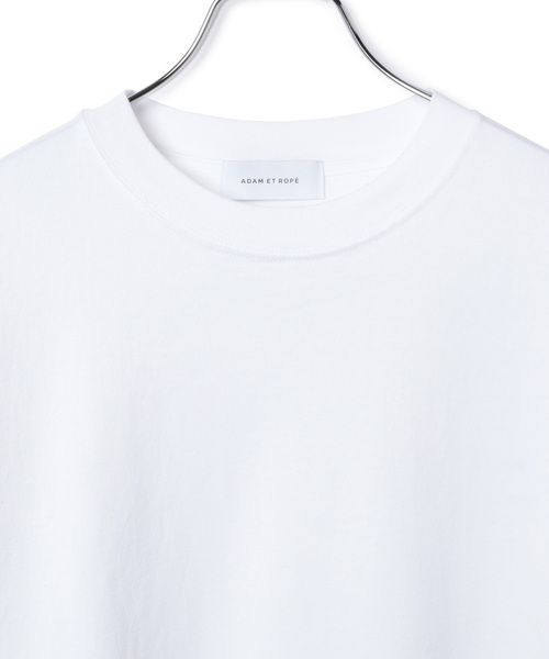 ADAM ET ROPE'（アダムエロペ）の「クルーネックコットンチュニックTEE（Tシャツ/カットソー・レディース・ホワイト・38/36）」の21枚目の写真