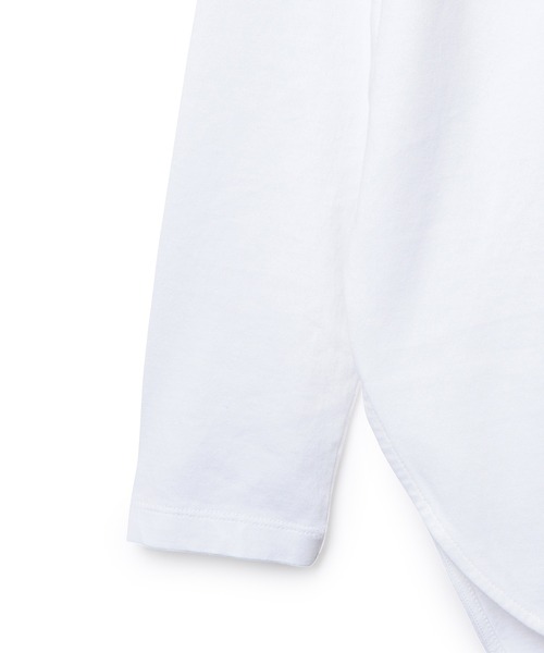 ADAM ET ROPE'（アダムエロペ）の「クルーネックコットンチュニックTEE（Tシャツ/カットソー・レディース・ホワイト・38/36）」の8枚目の写真