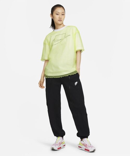 セール ナイキ スポーツウェア Nsw ウィメンズ チュール ショートスリーブ トップ Nike Tシャツ カットソー Nike ナイキ のファッション通販 Zozotown