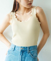 WEGO | WEGO/【ZOZOTOWN＆一部店限定】メロウニットタンク(タンクトップ)