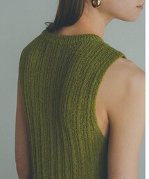 クラネ センタースリットノースリーブニットトップス 松本恵奈のMUST BUY- CLANEのお気に入りアイテムをご紹介。7月13
