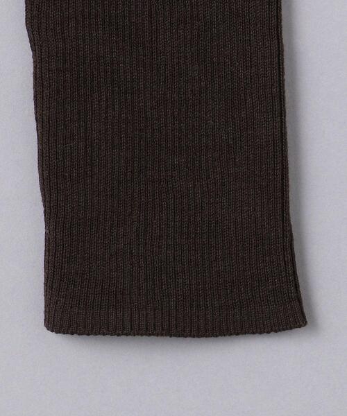 UNITED ARROWS（ユナイテッドアローズ）の「＜UNITED ARROWS＞C/SI ボートネック リブニット B（ニット/セーター・レディース・ピンク/ネイビー/ダークブラウン・フリー）」の13枚目の写真