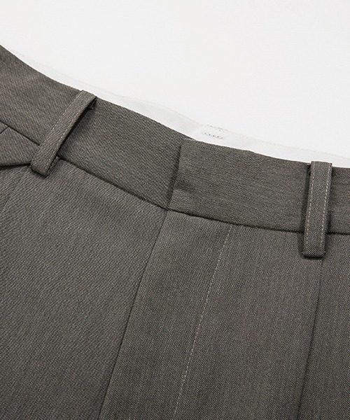 Fano Studios（ファノ ストゥディオズ）の「【Fano Studios】Double pleated stitch suit pants FQ21K001（スラックス・レディース・グレー・S/L/M）」の12枚目の写真