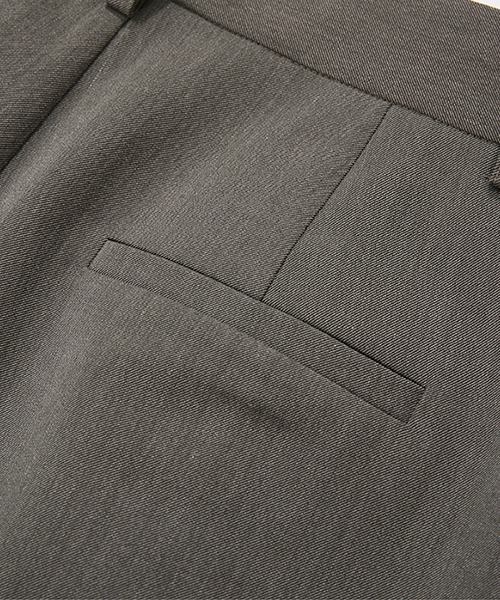 Fano Studios（ファノ ストゥディオズ）の「【Fano Studios】Double pleated stitch suit pants FQ21K001（スラックス・レディース・グレー・S/L/M）」の14枚目の写真