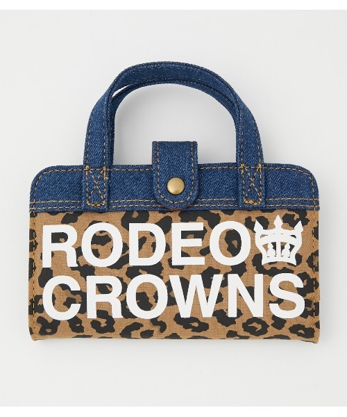 RODEO CROWNS WIDE BOWL（ロデオクラウンズワイドボウル）の「CROWNS モバイルケース（スマホケース/カバー・レディース・ホワイト系その他/ブラウン系その他・FREE）」の2枚目の写真