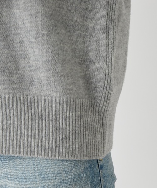 RIVE DROITE（リヴドロワ）の「肌を優しく包み込む柔らかな着心地　ウール100ボトルネックニット（ニット/セーター・レディース・オフホワイト/オレンジ/サックスブルー/レッド/ブラック/ライトベージュ/グレー/グリーン系その他・FREE）」の16枚目の写真