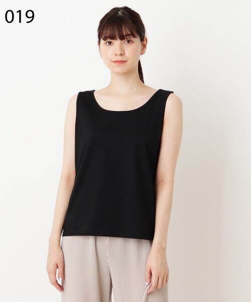 Cutie Blonde（キューティーブロンド）の「◆【S-L/2点セット】カットメッシュベストSET（その他トップス・レディース・ブラック/オフホワイト・01/03/02）」の12枚目の写真