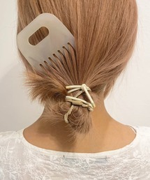 SPINNS | アクリルヘアコーム(その他ヘアアクセサリー)