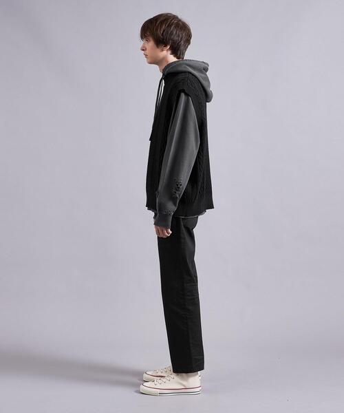 MONKEY TIME（モンキータイム）の「＜monkey time＞ COATED DNM 5P/デニムパンツ（デニムパンツ・メンズ・ブラック・S/M/L）」の3枚目の写真