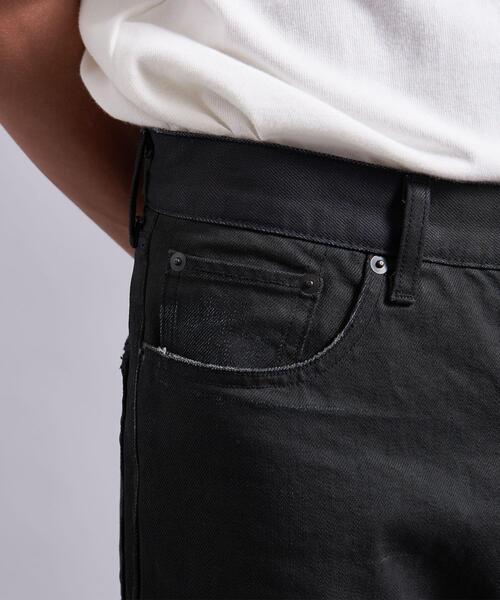MONKEY TIME（モンキータイム）の「＜monkey time＞ COATED DNM 5P/デニムパンツ（デニムパンツ・メンズ・ブラック・S/M/L）」の10枚目の写真