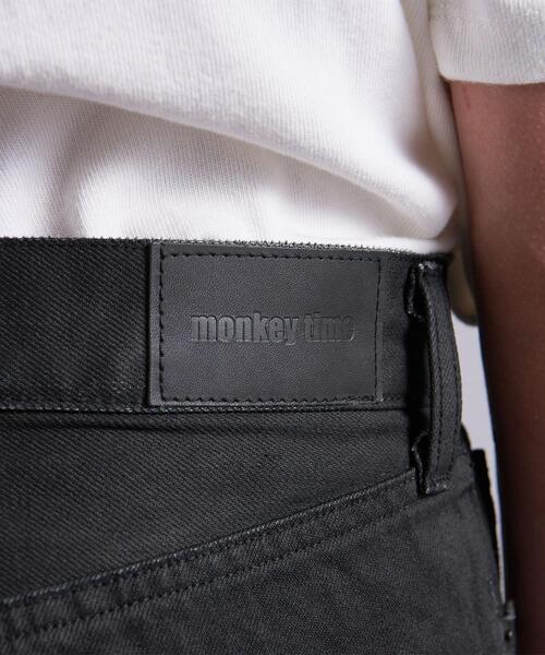 MONKEY TIME（モンキータイム）の「＜monkey time＞ COATED DNM 5P/デニムパンツ（デニムパンツ・メンズ・ブラック・S/M/L）」の11枚目の写真