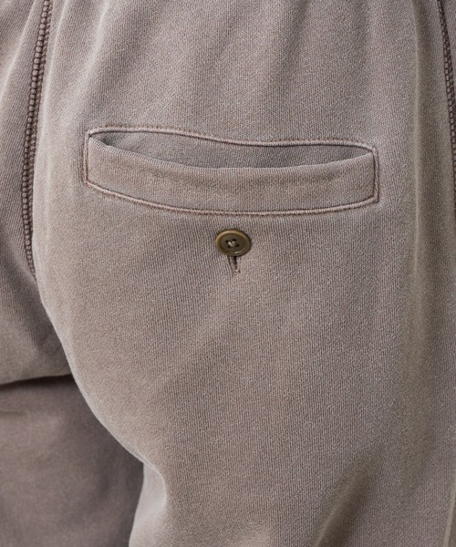 PUAL CE CIN（ピュアルセシン）の「ピグメント裏毛パンツ（スウェットパンツ・レディース・ライトベージュ/ブラウン/ブラック・FREE）」の6枚目の写真