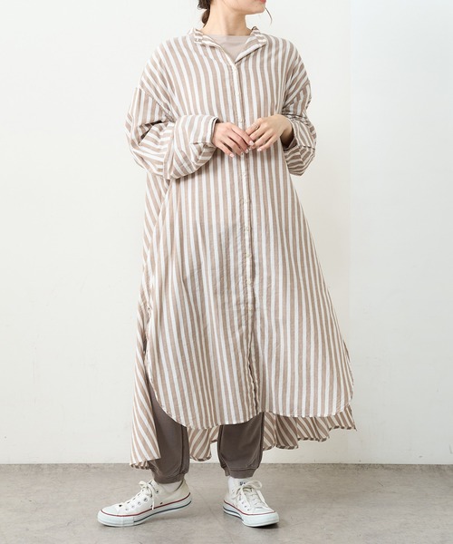 PUAL CE CIN（ピュアルセシン）の「ピグメント裏毛パンツ（スウェットパンツ・レディース・ライトベージュ/ブラウン/ブラック・FREE）」の21枚目の写真