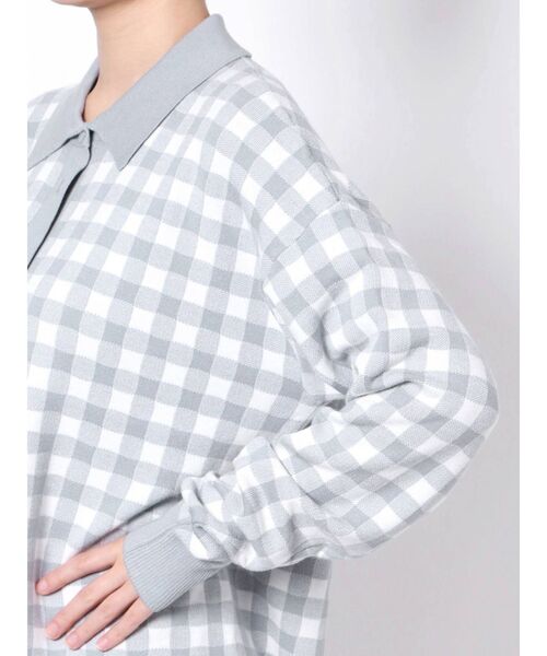 MURUA（ムルーア）の「【MURUA×よしミチ】ユニセックスカーデ（カーディガン/ボレロ・レディース・グリーン/その他1・FREE）」の3枚目の写真