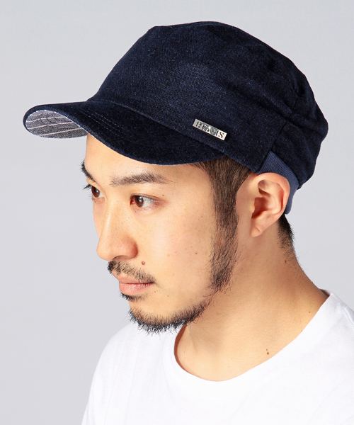 BEAMS（ビームス）の「BEAMS / ギャザーリブキャップ 15SS（キャップ・メンズ・ブラック/ベージュ/ネイビー・ONE SIZE）」の3枚目の写真