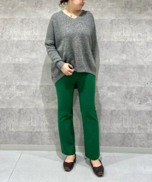 RIVE DROITE（リヴドロワ）の「大人の余裕を感じさせる　FOX25％片畦ワイドコクーンニット（ニット/セーター・レディース・グレー/ライトベージュ/ブルー/ピンク・FREE）」の5枚目の写真