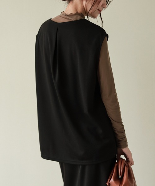 La-gemme（ラジェム）の「カットソーセットアップ（セットアップ・レディース・ブラック/ブラウン/グレー・M/L）」の10枚目の写真