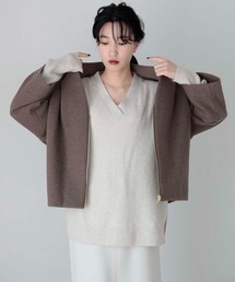 ＷＯＯＬＬＹ　　Ｖノーカラーショートジャケット