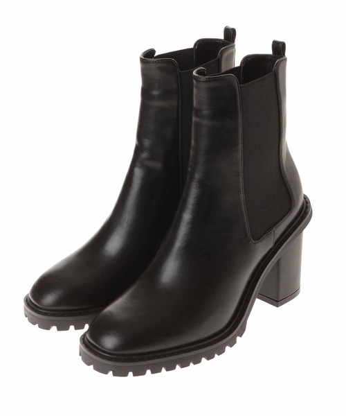 31 Sons de mode（トランテアン　ソン　ドゥ　モード）の「サイドゴアブーツ（ブーツ・レディース・ブラック/ダークブラウン・24.5/22.5/23.5）」の20枚目の写真