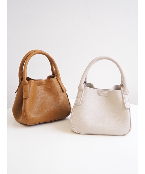 JUMELLE（ジュメロ）の「パオバッグ（ハンドバッグ・レディース・ベージュ/ブラウン・FREE）」の3枚目の写真