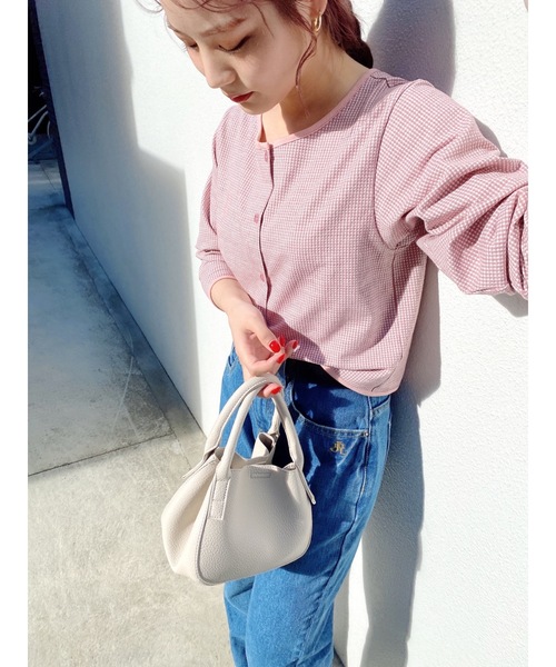 JUMELLE（ジュメロ）の「パオバッグ（ハンドバッグ・レディース・ベージュ/ブラウン・FREE）」の9枚目の写真