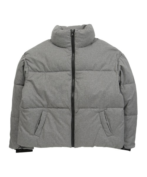 roshell（ロシェル）の「スタンドカラーショートペディン 中綿ダウンジャケット ブルゾン（ブルゾン・メンズ・グレイッシュベージュ/ブラック/ミックスグレー/ネイビー/その他・LARGE/MEDIUM/SMALL/X-LARGE）」の7枚目の写真